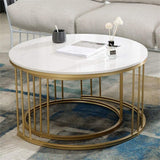 home decoration items Classic Metallic Premium Table Set of 2