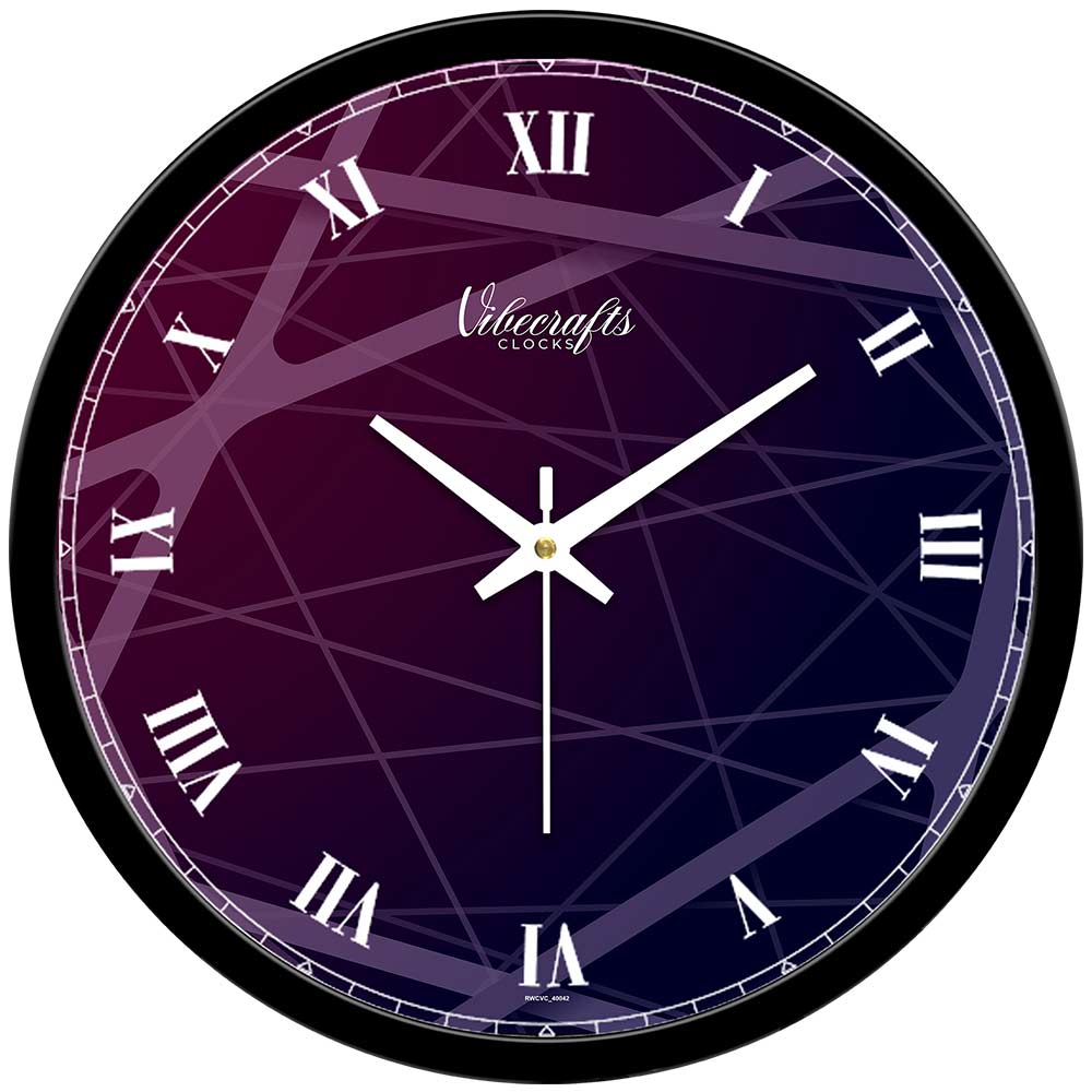 Colorful Design Wooden Wall Clock