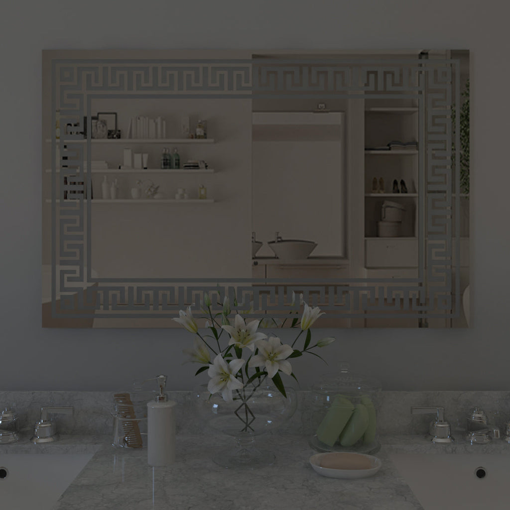 LED Rectangular Bathroom Mirror