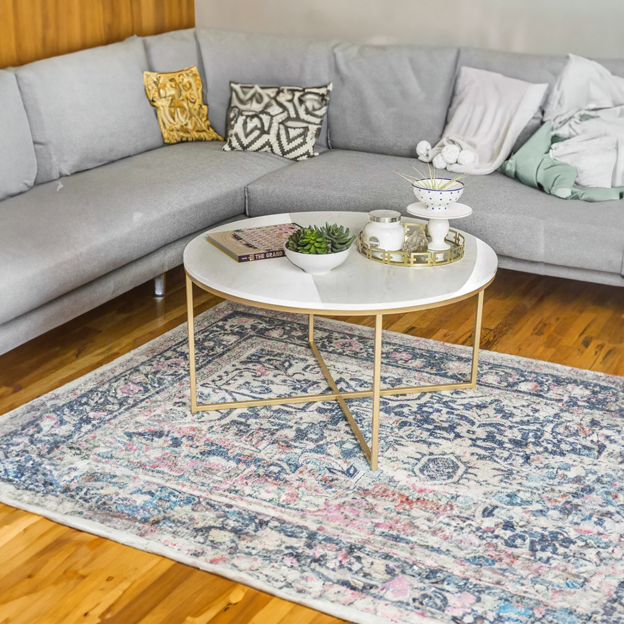 Center Table in Criss Cross Design for home decoration