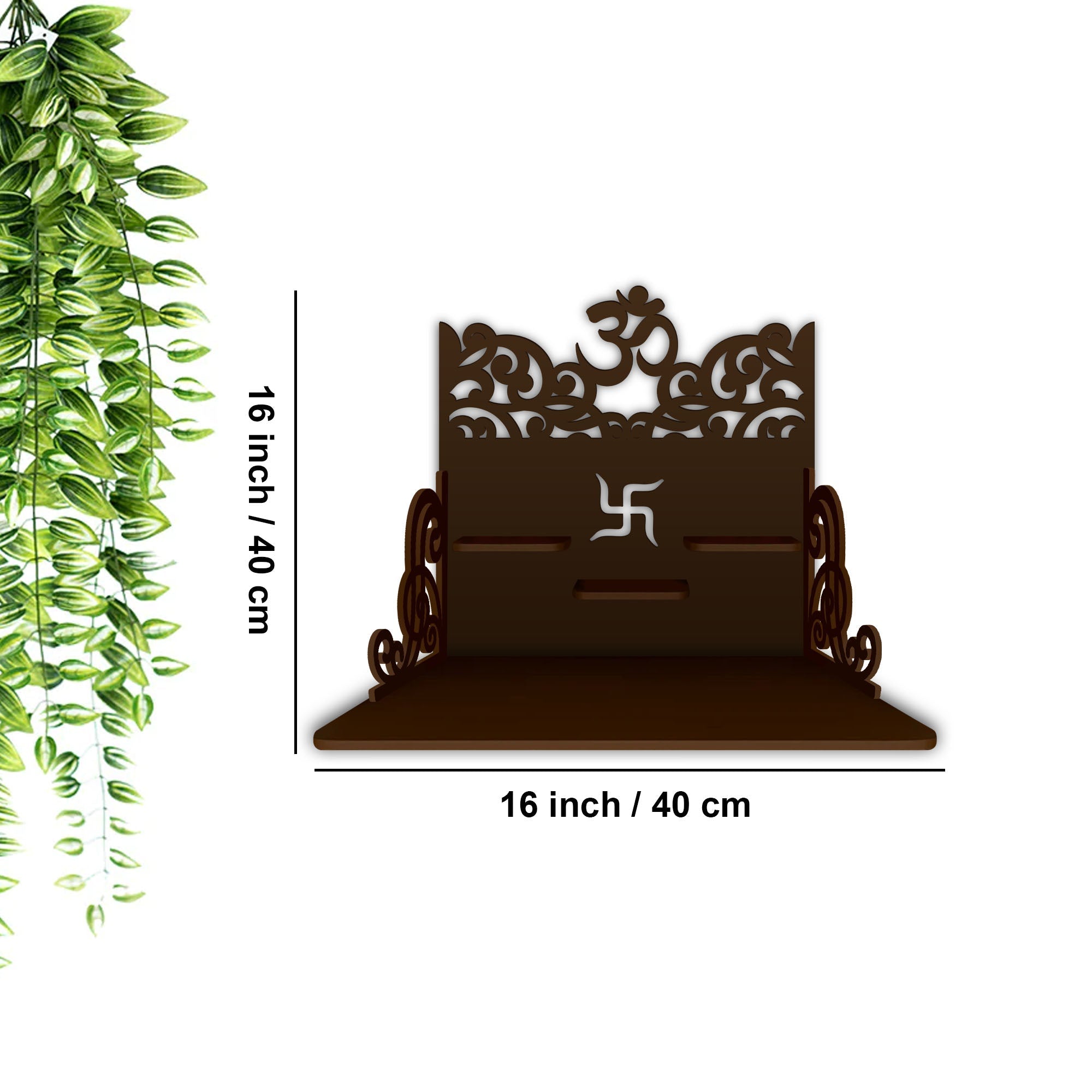 Wooden Pooja Mandir Design