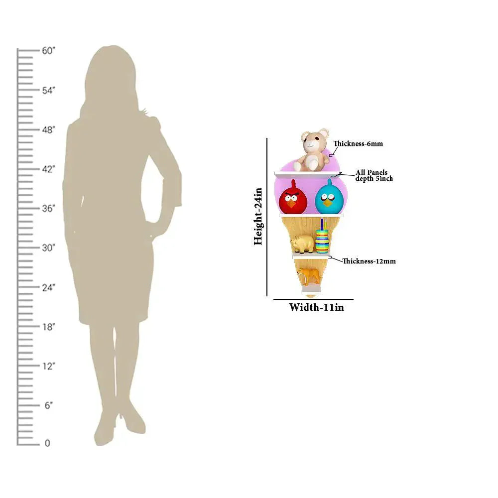 Wall Storage Shelf for Kids