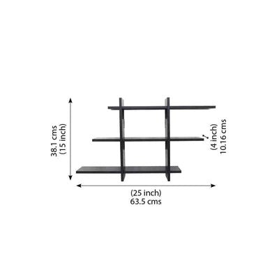 Wooden Wall Mounted Shelf