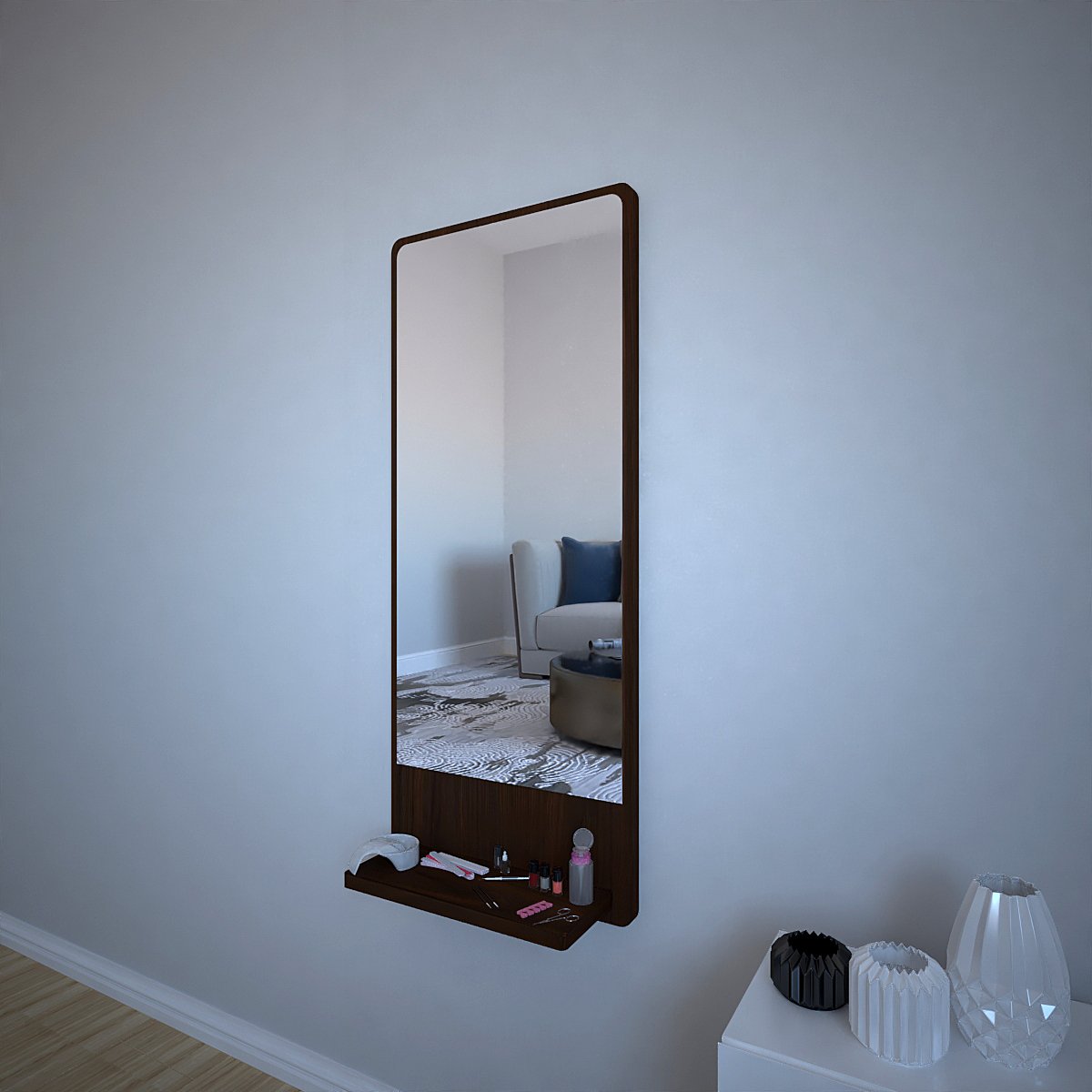 Full Length Rectangular Wall Mirror
