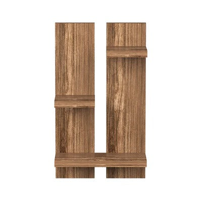 Shaped Wooden Wall Shelves