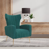 Comfortable Luxurious Green Sofa Lounge Chair