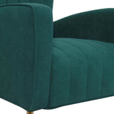 Modern Luxurious Green Sofa Lounge Chair