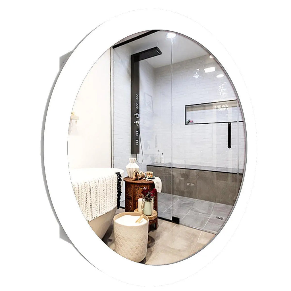 2 Spacious Shelves with White Finish