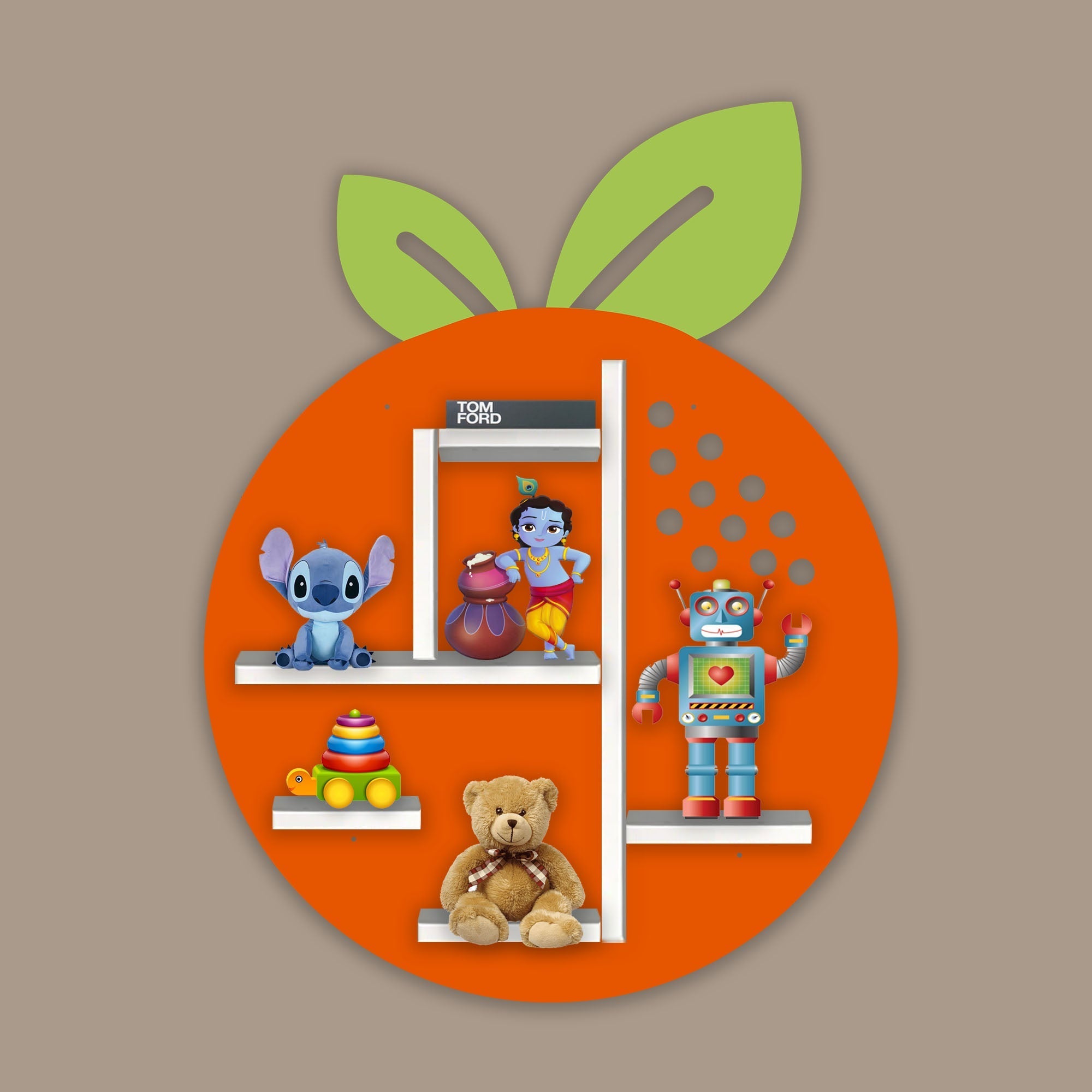 LED Light Wall Shelf for Kids