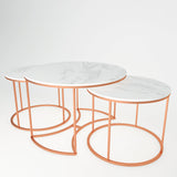 Premium Copper Tables Set of 3