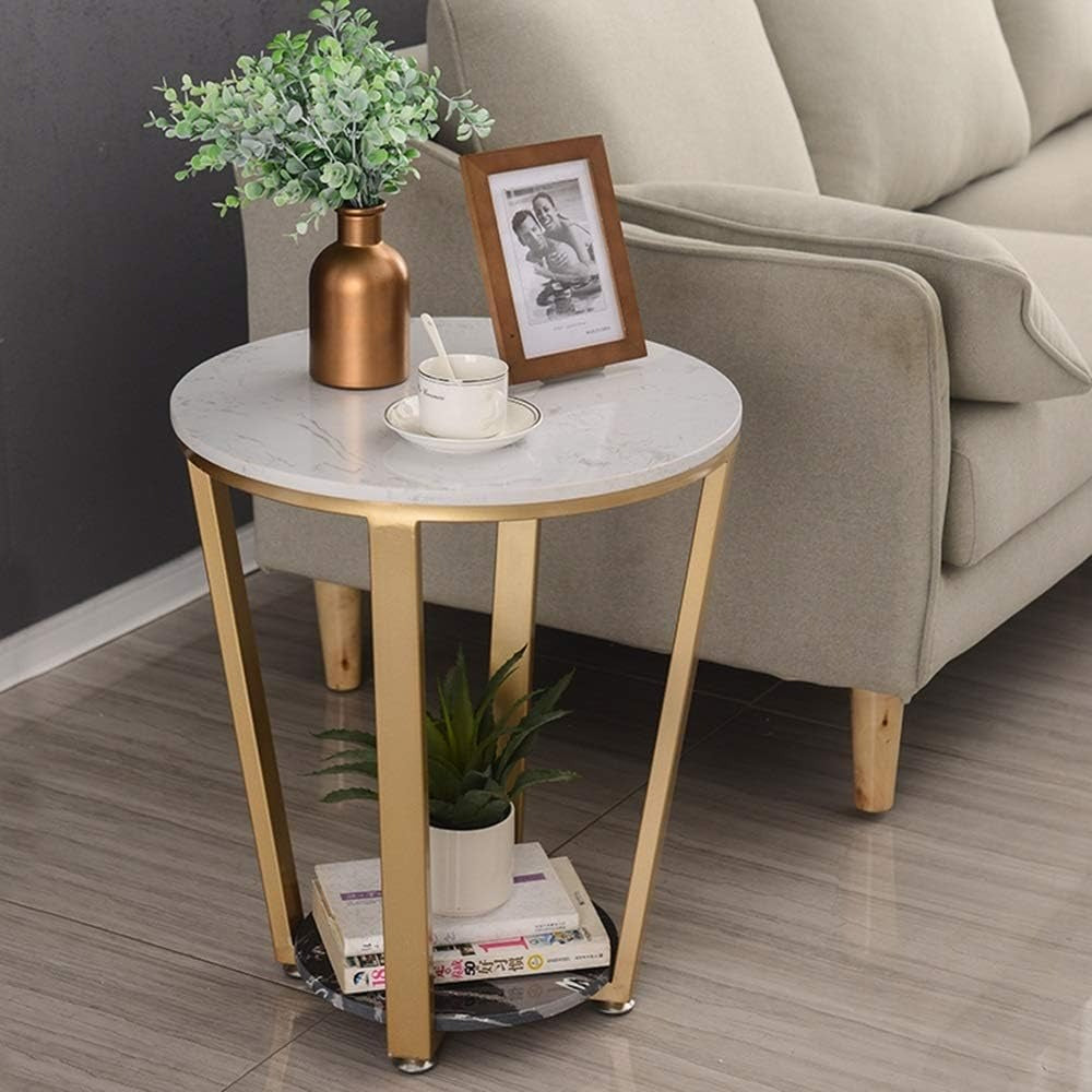 Premium Golden Tapered Coffee Table