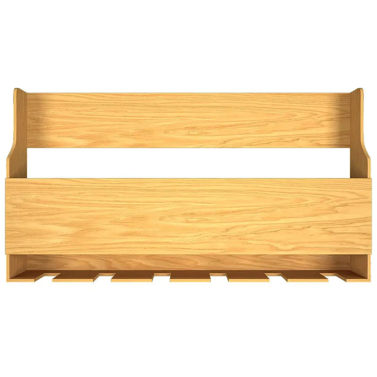 Premium Look Backlit MDF Mini Bar Wall Shelf