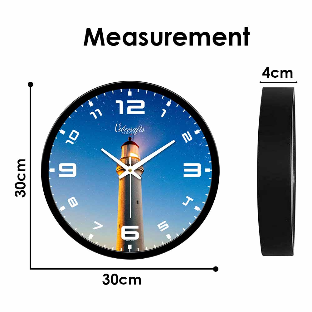 Delightful Circular Dome Designer Wall Clock