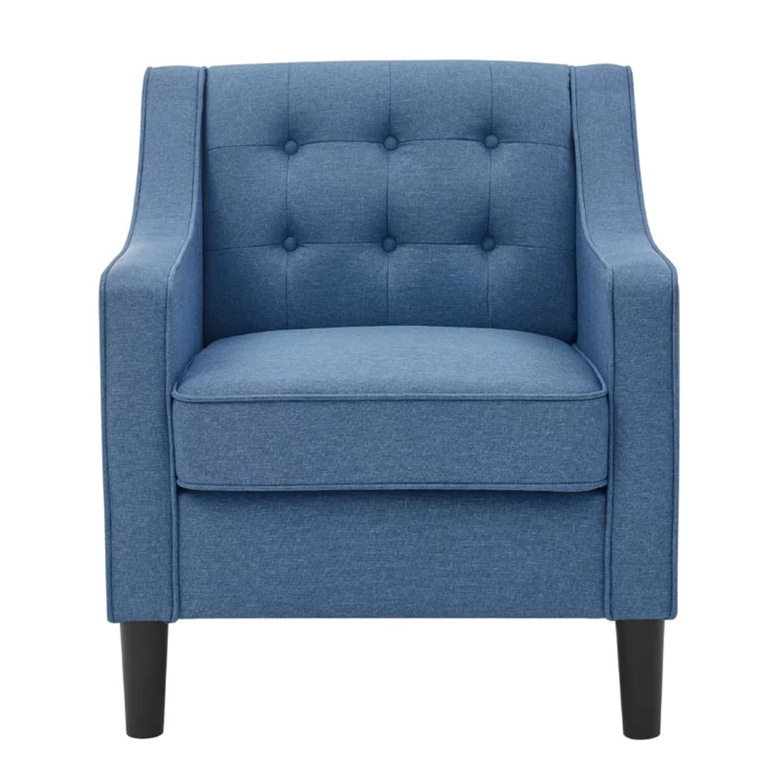 Comfy Accent Chair with Ottoman