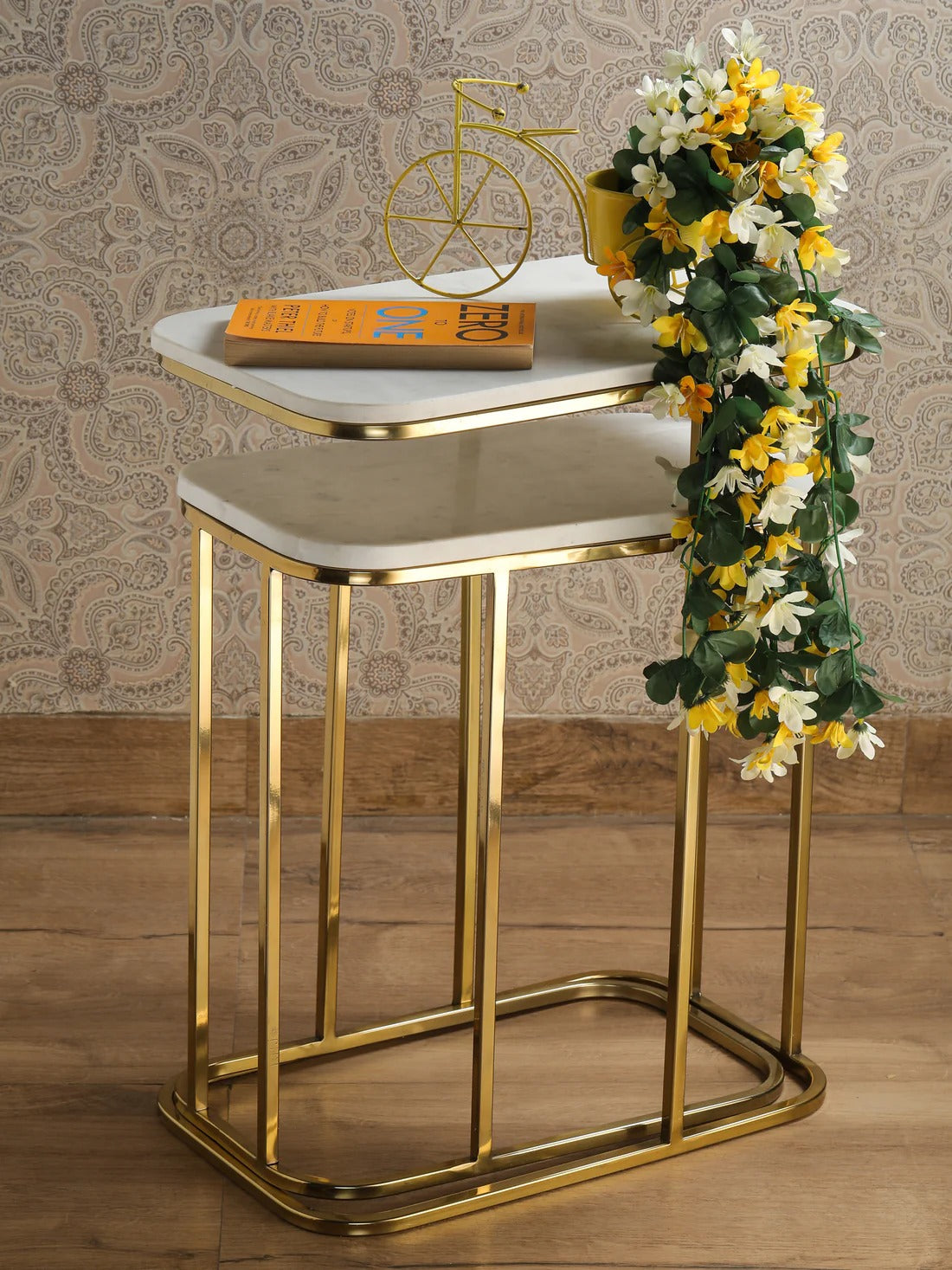 Marble Table Set of 2