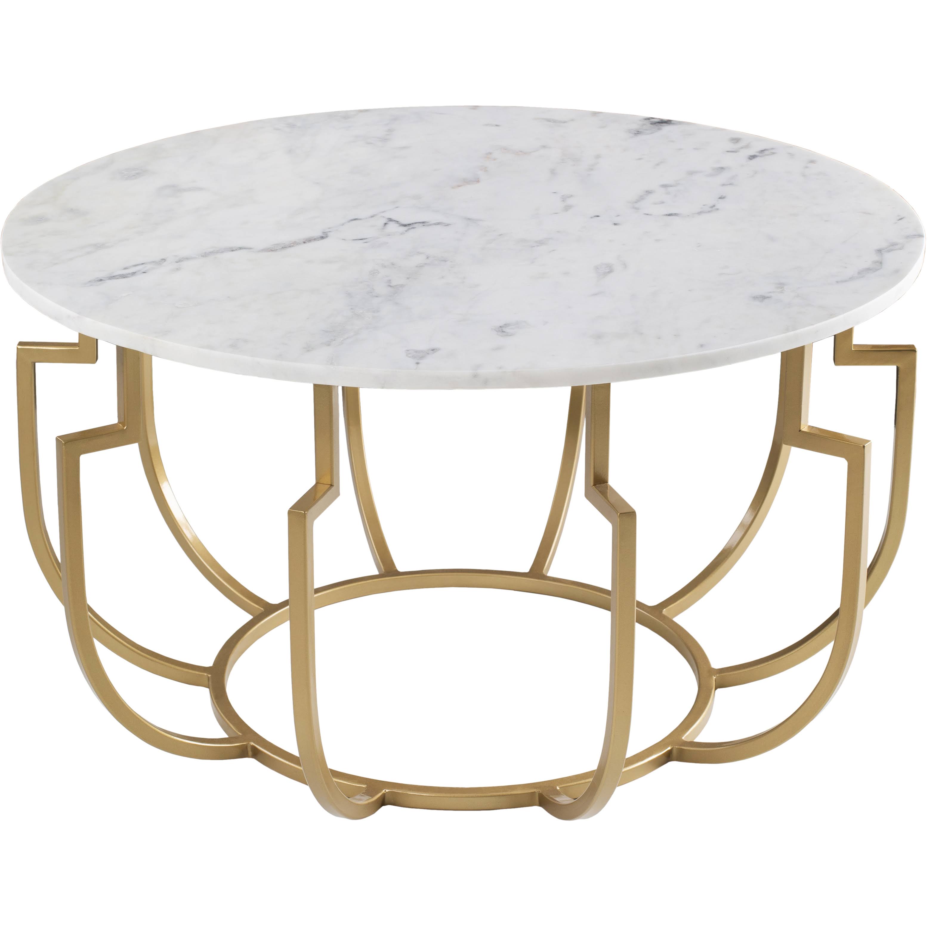 home decorative Unique Design White Marble Center Table