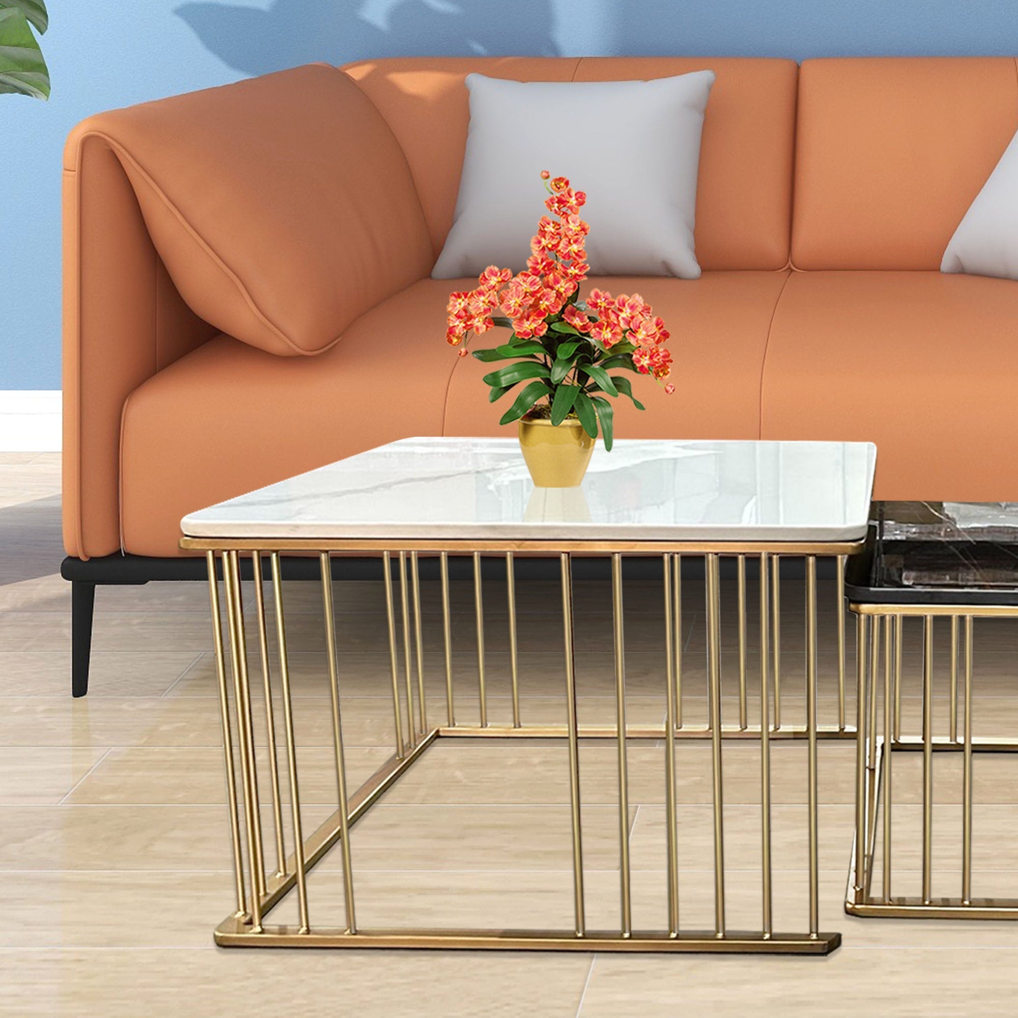 Marble Table Set of 2