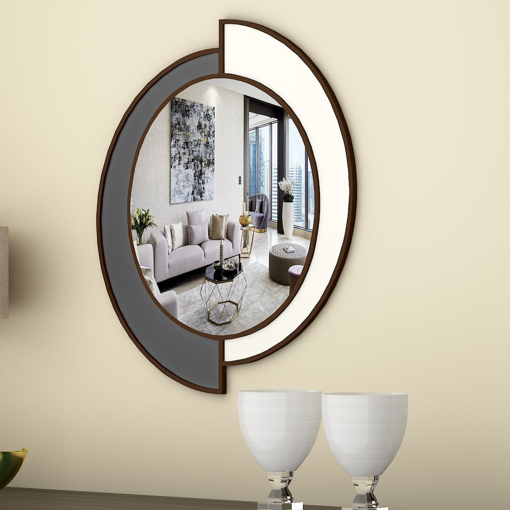 Decorative Wooden Vanity Mirror