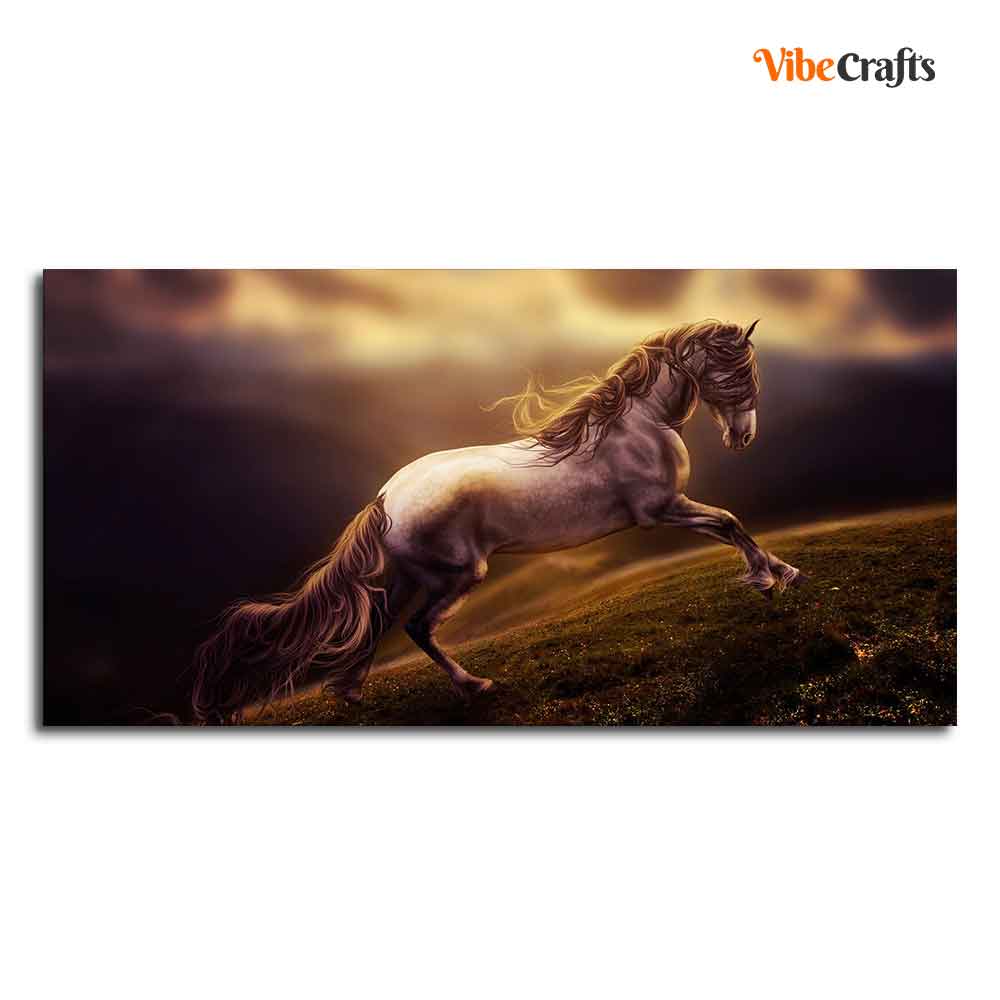 Hair Premium Canvas Panoramic Wall Hanging