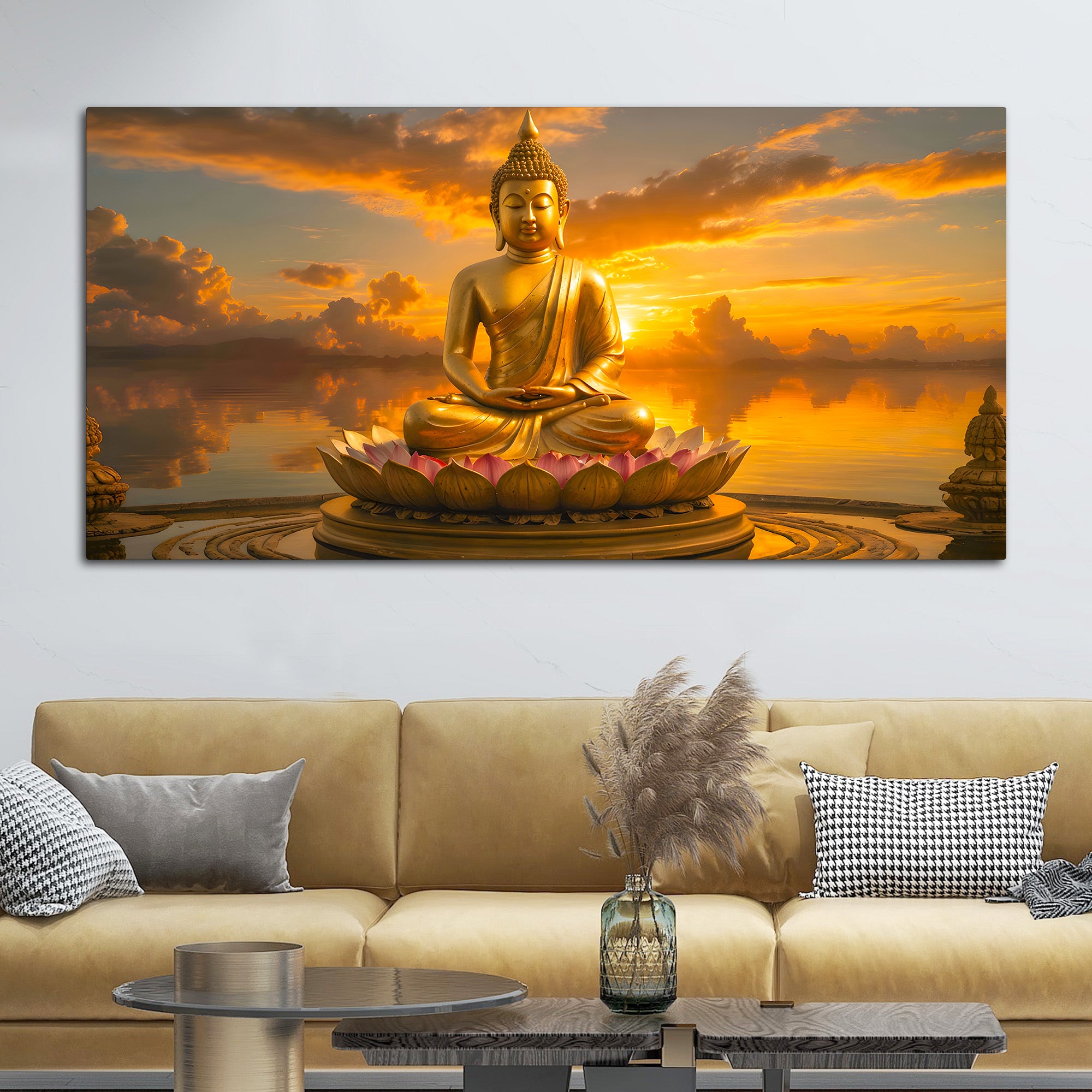 Wall Decoration Buddha Canvas Painting