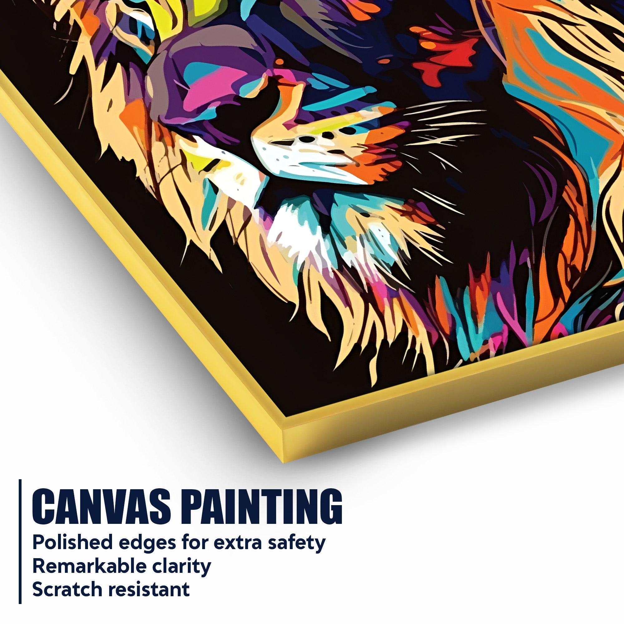 You Are The King Cotton Canvas Wall Painting