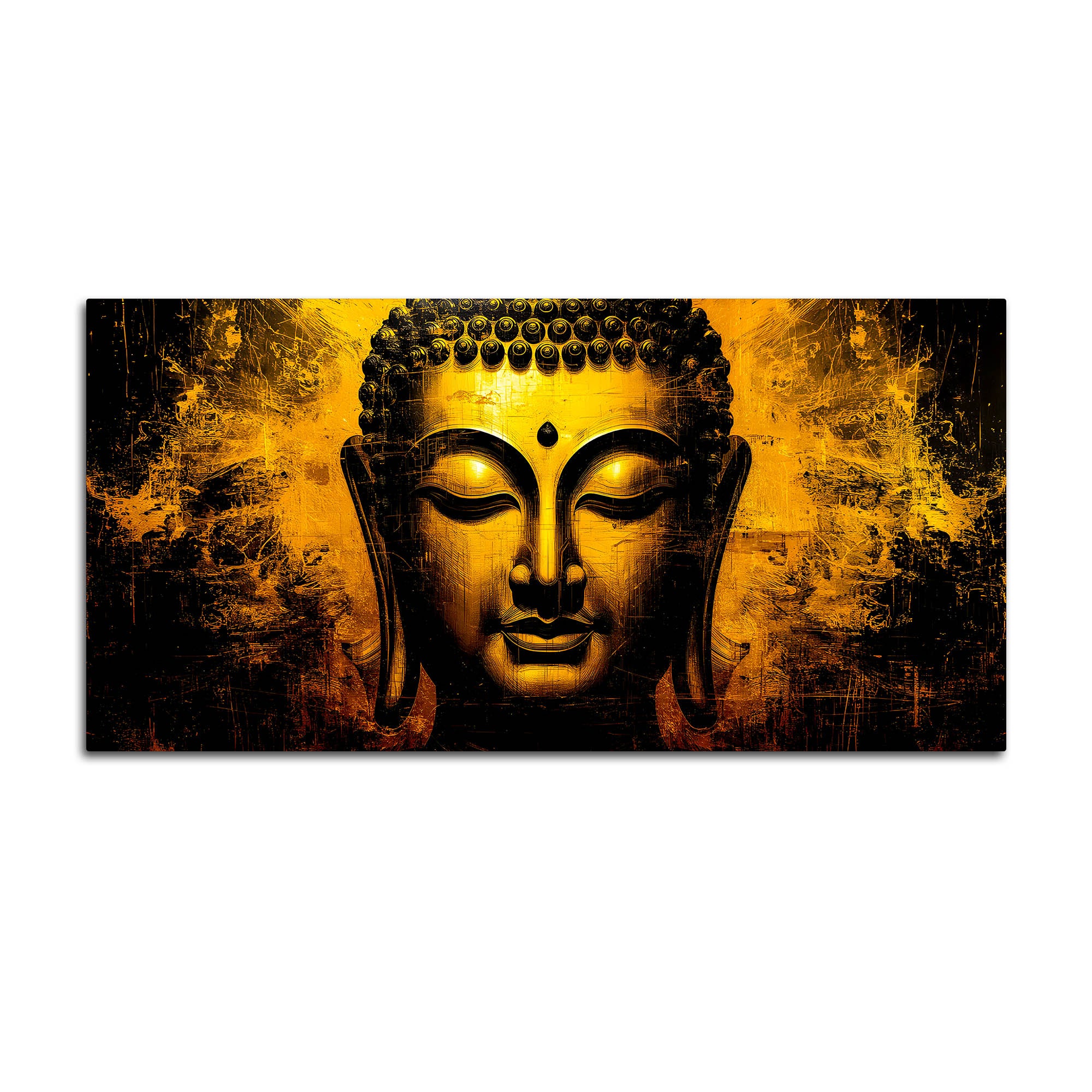 Zen Buddha Canvas Painting