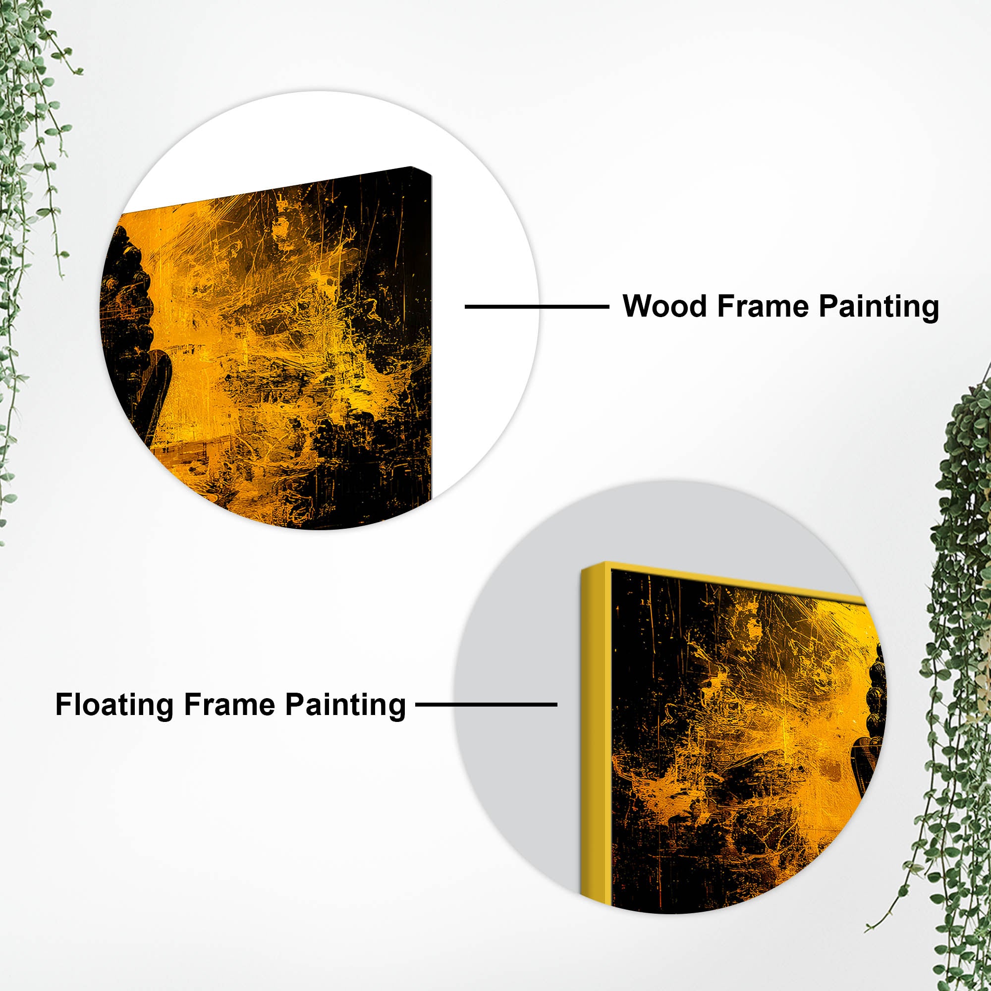 Zen Buddha Canvas Painting