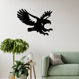 Eagle Design Wooden Wall Hanging