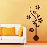 Flower Pot Premium Quality Wall Sticker