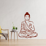  Buddha Religious Wall Sticker for Home