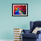 Peacock Premium Wall Frame Painting