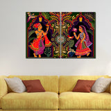  Painting of Madhubani Art Set of 2