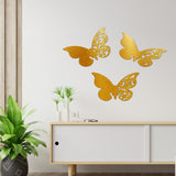 Premium Wall Hanging of Beautiful Golden Butterflies