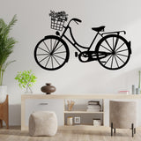 Retro Bicycle High Quality Wall Sticker