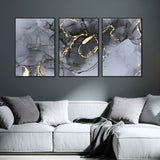 Tangled Design Floating Canvas Wall Painting