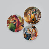 Wall Plates Painting of Indian Culture and Modern Art