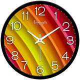 Rainbow Design Wall Clock