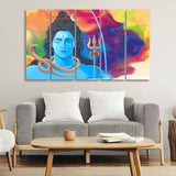 Lord Shiva Wall Painting 