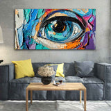 Eye Canvas Wall Painting
