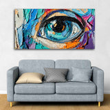 Beautiful Eye Canvas Wall Painting