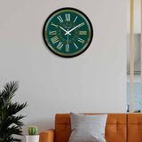 Golden Printed Designer Wall Clock