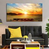 Canvas Wall Painting of Sunset
