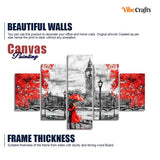 Beautiful Canvas Wall Painting Five Pieces