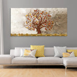 Yellow Leaf Tree Canvas Wall Painting