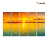 Five Pieces Canvas wall Painting