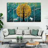 Premium Wall Painting of Five Pieces