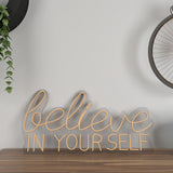 "Believe In yourself" Neon LED Light