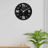 Black Layers Designer Wall Clock