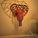 Elephant Shadow Lamp