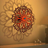 Floral Pattern Shadow Lamp